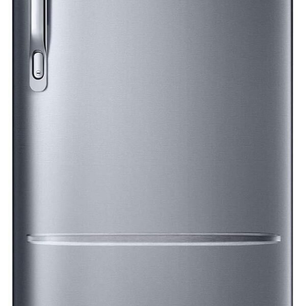 Samsung 223 L, 3 Star Inverter Direct-Cool Single Door Refrigerator (RR24C2723S8/NL, Silver, Elegant Inox)