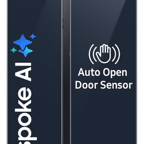 Samsung 653 Liters Bespoke Convertible 5 in 1 Side by Side Refrigerator (Clean Navy, RS76CB81A341)