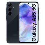 Samsung Galaxy A55 5G (Awesome Navy, 12GB RAM, 256GB Storage) | AI Mobile | 50MP Main Camera (OIS) | Super HDR Video| Nightography | IP67 | Gorilla Glass Victus+ | sAMOLED | Gaming Smartphone