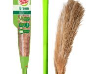 Scotch-Brite No-Dust Broom, Long handle, Easy floor cleaning (Multi-use)