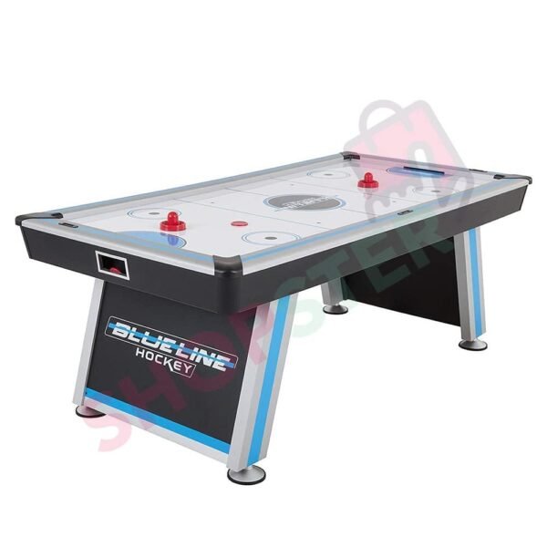 Shopster 7-Foot Professional Air Hockey Table – 84" x 42" x 32" | Digital Scorer & Game Timer | Durable Construction | Sleek, Modern Design