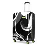 Skybags Splash Trolley Bag 55, 65 & 75cm | Cabin, Check-in | Printed Hard Luggage | Smooth 8-Wheel Suitcase | Combination Lock with Sturdy Zipper | 5 Years International Warranty - Unisex
