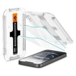 Spigen EZ Fit Tempered Glass Screen Protector Guard for iPhone 16e/14/13/13 Pro - 2 Pack