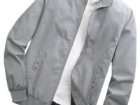 TAGAS Men's Regular Jacket Fit For Casual Wear || Low-Cut Standing Collar || Full Sleeve | Latest Stylish Jacket For Men ||Regular Fit Zip-Up Casual jacket|| bomber jacket for men(MJ-9015)