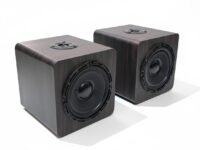 Tech-Lobby 95W Dual Stereo Bookshelf Speakers with Built-in Tweeter | Premium 5-Inch Silicon Woofer | Wooden Cabinet Home Audio Speakers for Amplifier, TV & Music