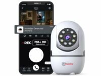 Trueview 2MP Smart CCTV Wi-fi Home Security Camera with Pan Tilt 360� View, 2 Way Talk, Cloud Monitor, Motion Detect, Supports SD Card Up to 256 GB, Night Vision (2MP Color Night Vision Smart Camera)