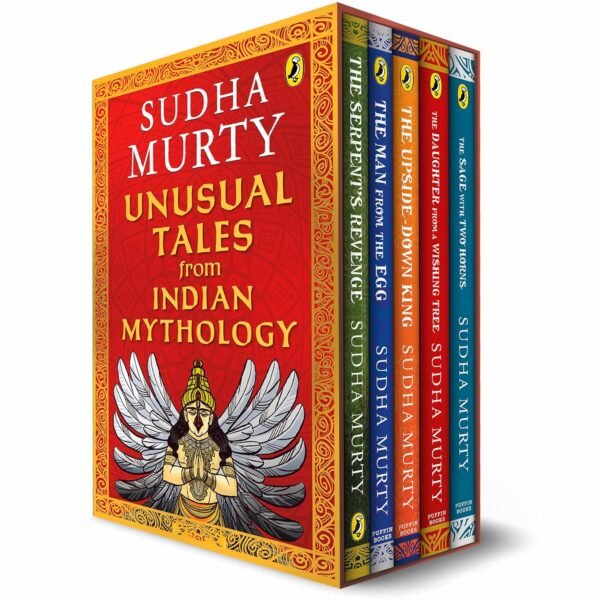 Unusual Tales from Indian Mythology | Sudha Murty’s Bestselling Series | Set of 5 Books | Stories from Mahabharata, Ramayana, & Mythical Characters | Ages 9+