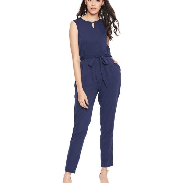 Uptownie Lite Women's Crepe Keyhole Maxi Jumpsuit