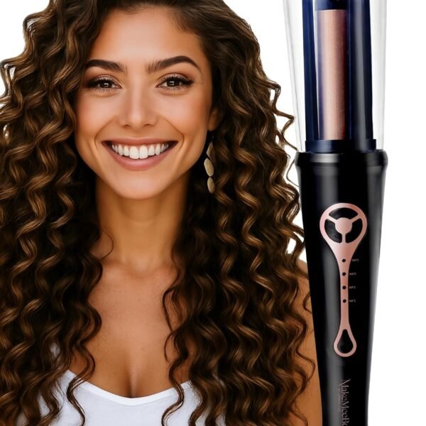 Urban yog MakeMeeBold Automatic Hair Curler| Easy Two-Way Curling Iron with 4 Temperature Settings | Gifts for woman | Anti-Scald Design, Quick Curls in 10-15 Min, Tangle-Free