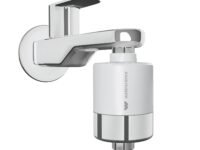 WaterScience CLEO Hard Water Softener for Tap and Shower | Shower Filter for Bathroom | Filter for Tap | for Borewell/Tanker Water - CLEO-SFU-423