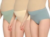 Women's High Waist Soft Comfy Cotton & Breathable Maternity Panty|Pregnancy Panty|Maternity Panties (Pack of 3)