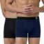 XYXX Men's Aero Super Combed Cotton Regular Fit Solid Antimicrobial Trunks with No Marks Waistband (Pack of 2)