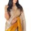 Yashika Women Chanderi Silk Solid Saree With Unstitched Blouse Piece |saree for Women | New Sari | Latest Saree