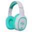 ZEBRONICS Thunder Bluetooth 5.3 Wireless Over Ear Headphones with 60H Backup, Gaming Mode, Dual Pairing, Enc, Aux, Micro Sd, Voice Assistant, Comfortable Earcups, Call Function (Sea Green)