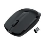 ZEBRONICS Wireless Mouse, 2.4GHz, 3200 DPI, 3 Buttons, Comfortable & Ergonomic, USB Nano Receiver, Power-Saving Mode, Works on Most Surfaces, for Mac | Laptop | Computer (Freego, Black)