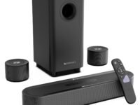 Zebronics 380W Soundbar with Dolby Audio, 5.1 Channel Surround, 13.33cm Subwoofer, Dual Rear Satellites, Bluetooth v5.4, HDMI ARC, Optical in, AUX, USB (Juke Bar 9300C)