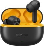 realme Buds T200 Lite Bluetooth in Ear Earbuds,4 Mic, AI ENC for Calls,48 Hours Total Playback with Fast Charging and Ultra Low Latency Gaming TWS, Google Fast Pair, with mic - (Black)