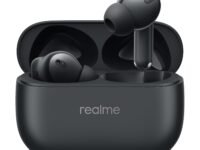 realme Buds T310 True Wireless in-Ear Earbuds with 46dB Hybrid ANC, 360° Spatial Audio, 12.4mm Dynamic Bass Driver, Upto 40Hrs Battery and Fast Charging (Vibrant Black)