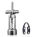 screwpull-levers wine opener corkscrew self pulling corkscrew 18/8 stainless steel wine opener