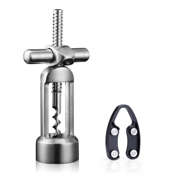 screwpull-levers wine opener corkscrew self pulling corkscrew 18/8 stainless steel wine opener
