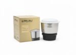 Bajaj 180ml Chutney Grinding Jar | Compatible with 50+ Bajaj & MR Mixer Grinder Models | Original Replacement Jar Assembly