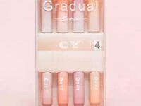 QOZARY Aesthetic Cute Highlighter Pen, Pastel Marker Set, No Bleed Marker Pens with Chisel Tip and Water-based Ink Quick Dry Pen for School/Office Supplies/Aesthetic Stationery (4 PCS) (Red)