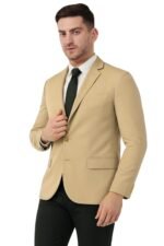 SaintX Men's Formal Blazer | Fully Lined | Slim Fit | Professional Jacket | Premium Business Formal Suit | Office | Wedding | All Purpose