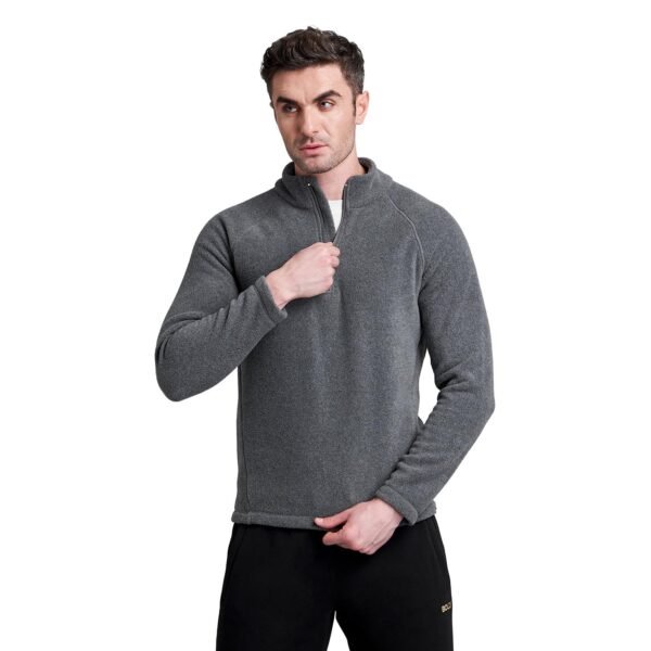 Boldfit Sweatshirt for Man Stylish Sweatshirts for Men Breathable Jacket for Man Half Zipper Sweatshirt for Men Casual Sweat Shirt Full Sleeves Sweaters All Day Winter wear Jackets Stylish