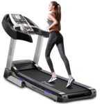 Cockatoo Smart-Run A6 6HP Peak Auto Incline DC Motorized Treadmill for Home,with Auto Incline Treadmill for Home & MP3, Bluetooth, Max Speed 16 Km/Hr, Max User Weight 130 Kg