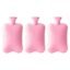 Careforce PVC Hot Water Bag Hot Bags for Pain Relief in Shoulder, Back, Neck PVC Heating Pad for Period Cramps for Relief Heat Bag for Period Pain - 1800 ml Pink Pack of 3
