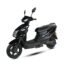 AMO Electric Scooter Single Light Lithium Battery 60-70 Km Range Low Speed with Portable Charger Non RTO in Black
