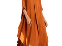 ANNI DESIGNER | Women's Pure Cotton Rust Co-ord Set | A-Line Kurta with Pants | Ethnic Two Piece Set | Casual & Office Wear Coord Set for Women | Stylish Dress
