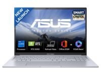 ASUS Vivobook 16X,Smartchoice,Intel Core i7-13620H,Creator/Gaming Laptop(RTX 3050-4GB/16GB RAM/512GB SSD/FHD+/16"/144Hz/M365 Basic (1Year)*/Office Home 2024/Cool Silver/1.8 Kg) K3605VC-RP492WS