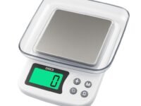 ATOM DM3 Digital Pocket Weighing Scale with 1000gmx0.01g Capacity High Precision Mini Weight Machine For Jewellery, Precious Gems with Tare & Counting Function. A 100 Series