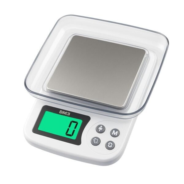 ATOM DM3 Digital Pocket Weighing Scale with 1000gmx0.01g Capacity High Precision Mini Weight Machine For Jewellery, Precious Gems with Tare & Counting Function. A 100 Series
