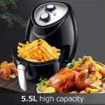 Air Fryer A New Generation of Smart Fume Free Household 1300W High Power 5.5L Large Capacity Electric Fryer French Fries Hine