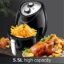 Air Fryer A New Generation of Smart Fume Free Household 1300W High Power 5.5L Large Capacity Electric Fryer French Fries Hine
