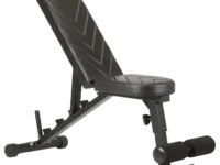 Amazon Basics Heavy Duty 3 in 1 Adjustable Incline Multipurpose Gym Bench with Premium Upholstered Seats, Max User Weight 350 KG | Multipurpose Fitness Bench