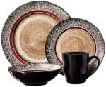 American Atelier 16-Piece Markham Square Dinnerware Set