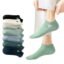 Ankle Length Socks For Men And Women Free Size Pack of 7 | Made With Cotton Breathable, Anti Odour & Moisture Absorbent Cotton Unisex Cute Design (Multi Color)