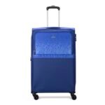 Aristocrat Drift Check-in Expander Trolley Bag 79cm | Large | Soft Luggage | Smooth 8-Wheel Suitcase | Secure Combination Lock with Sturdy Zipper | Robust Construction | 3-Year Warranty (Blue)