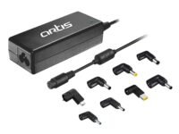 Artis 65Watt Universal Laptop Adapter with 8 Interchangeable Connector pins (Power Cord Included) Compatible with USB Type C/Dell/HP/Lenovo/ASUS/Acer/Samsung/Compaq/IBM/Toshiba