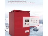 BAZPUR MART® Large Capacity Chest Freezer with Digital Temperature Control, -40°F to 14°F, Two Baskets, Easy Defrost for Food Storage