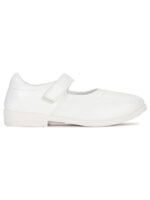 Bata Vannessa E 24 Kids's White Casual Shoes - 9 UK (2511002)