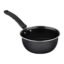 BigPlayer Black Non-Stick Frypan and Big Tadka/Saucepan - 16 cm, 2.9mm Thick Hard Coated Finish, 12 cm