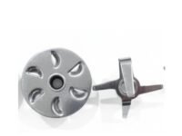 Boss Stainless Steel Butter Blade Whisk and Cutting Blade Mincer Attachments, Compatible with Boss B115,116,126,124 Hand Blender Models, 2 Piece Set