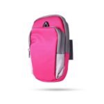 Brown Leaf ® Waterproof Sport Armband Unisex Running Jogging Gym Arm Band Case Cover for Mobile iPhone 6s 6 Plus Phones Till 5.7 inches Smartphones Pouch Bag for Women and Men (Pink)