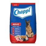 Chappi Adult (1+ Years) Dry Dog Food, Chicken & Rice, 20 kg, Complete and Balanced Food for Adult Dogs