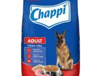 Chappi Adult (1+ Years) Dry Dog Food, Chicken & Rice, 20 kg, Complete and Balanced Food for Adult Dogs