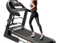 Cockatoo SmartRun A8 6HP Peak Auto Incline Treadmill for Home Foldable with Massager, Noiseless Motor Treadmill, Speed16 Km/Hr, Max Weight130 Kg